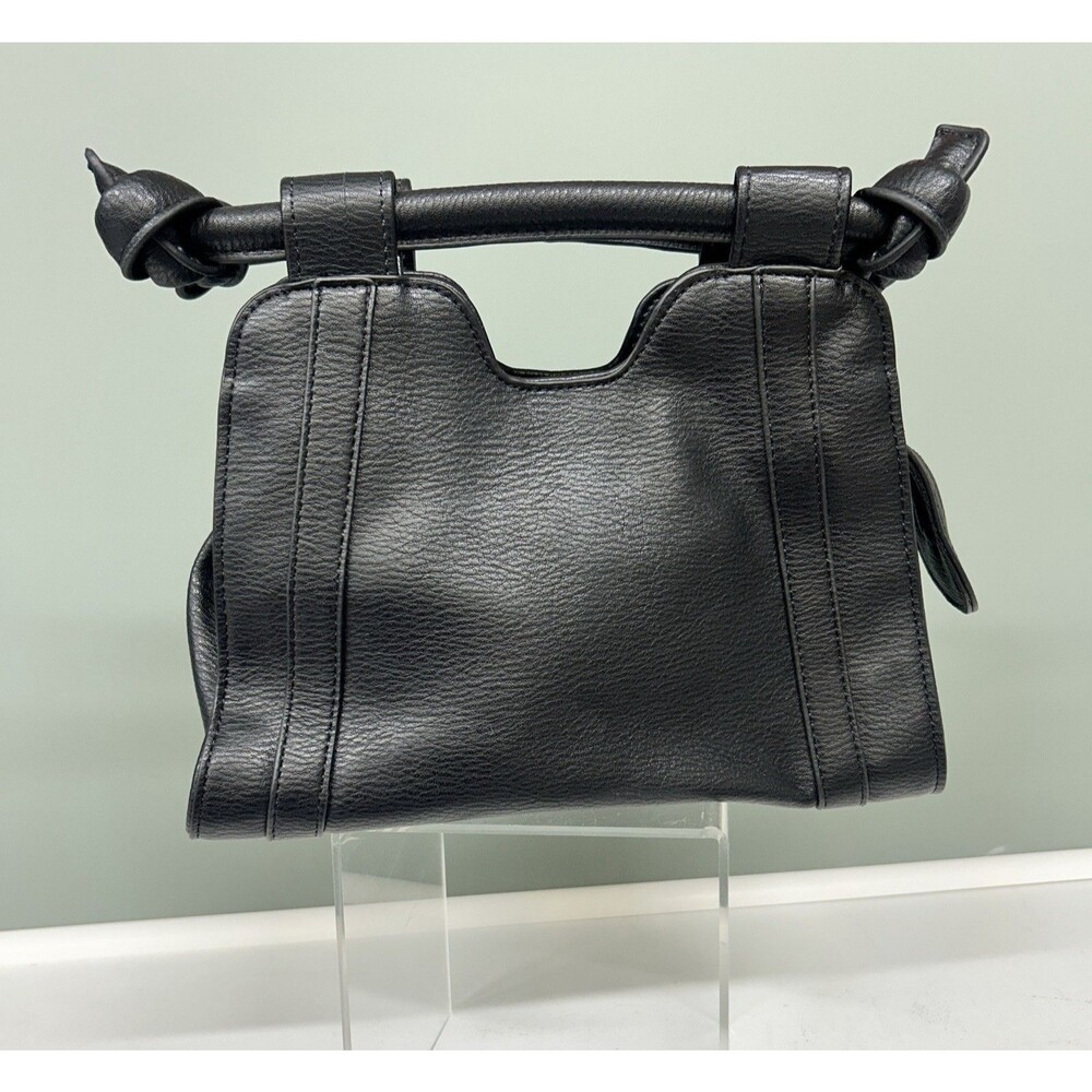 Anthropologie Terrance Knotted Shoulder Bag Black